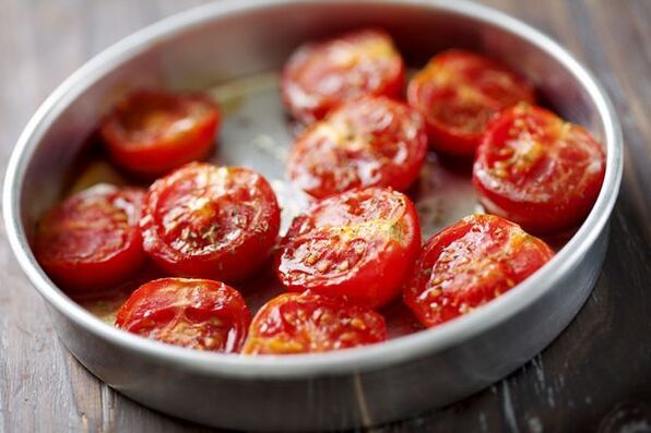 pečená rajčata pro zvýšení potence